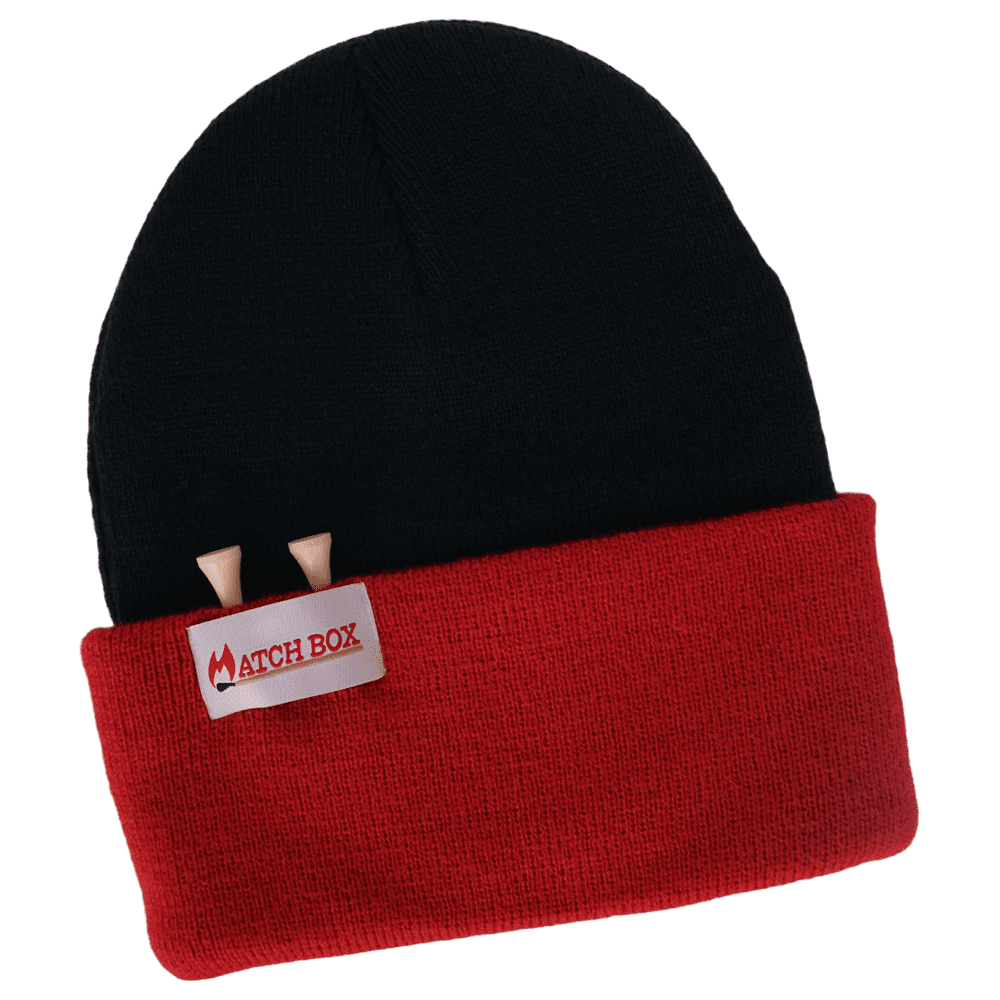 Beanie with Tee Holder: Stylish Winter Wear Solution — MATCH BOX Hats